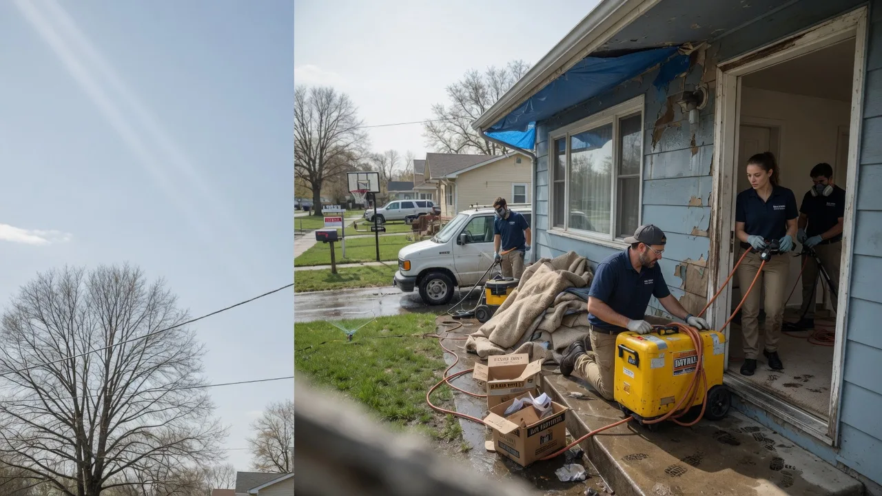 Basement Flood Cleanup in Cuba, NM near me